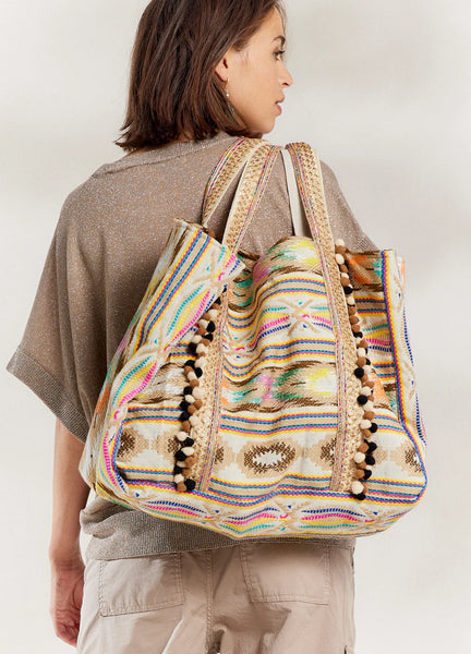 Summum Woman Ikat Bag - Multicolour