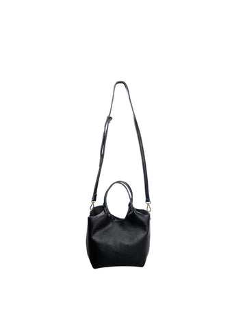 Black Colour BCIsolde Leather Bag - Black