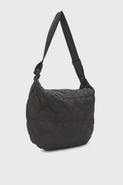 Fabienne Chapot Fabio Quilted Crossbody Bag - Black