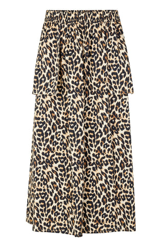 Lollys Laundry AkanelLL Maxi Leopard Print Skirt - Leo