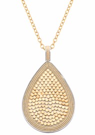 Anna Beck Teardrop Necklace - Gold