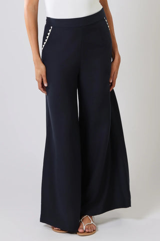 Traffic People Rene Ric Racy Rene Trousers - Navy