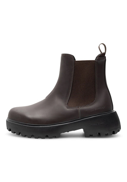 Woden Aya Waterproof Boot - Chocolate