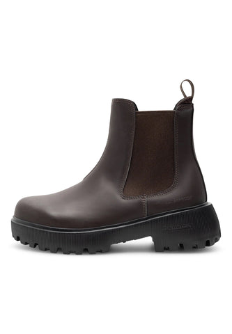 Woden Aya Waterproof Boot - Chocolate