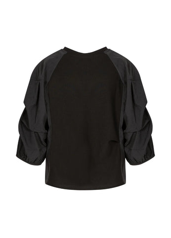 Coster Copenhagen blouse with Puff Sleeve - Black
