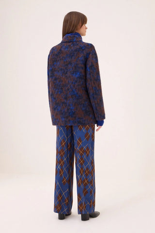Ottod'Ame Wool Blend Coat with Pockets