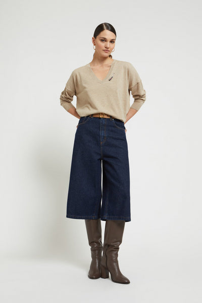 Ottod'Ame Bermuda Jeans / Long Shorts - Denim