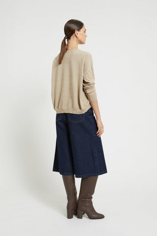 Ottod'Ame Bermuda Jeans / Long Shorts - Denim