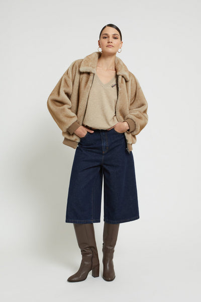 Ottod'Ame Bermuda Jeans / Long Shorts - Denim