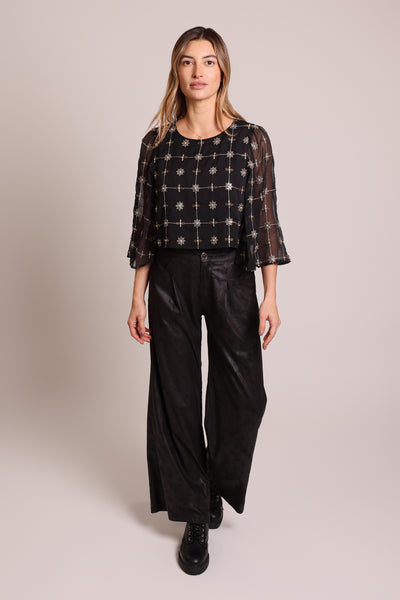 Traffic People Liza Top - Black