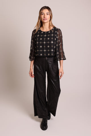 Traffic People Liza Top - Black