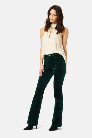 Traffic People Bratter Kick Faire Cord Trousers - Green