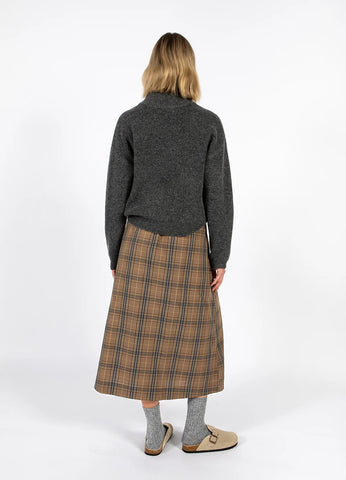 Coster Copenhagen CCHeart Check Alia Long Skirt