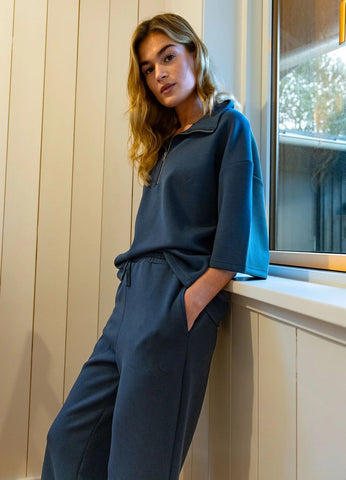 Coster Copenhagen CCHeart Billie Loose Sweatpants - Navy