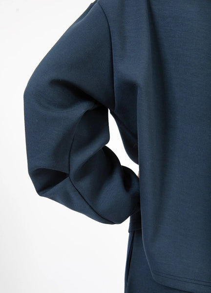 Coster Copenhagen CCHeart Billie O-neck Sweatshirt - Navy