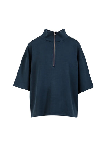 Coster Copenhagen CCHeart Billie Zip Top - Navy