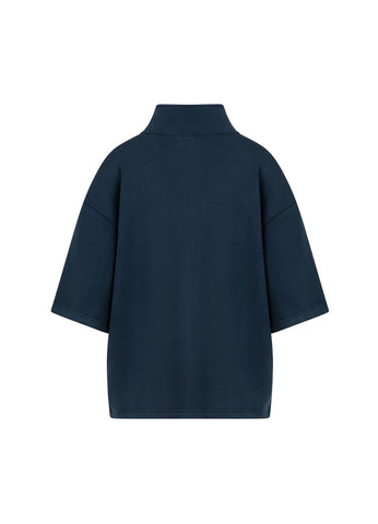 Coster Copenhagen CCHeart Billie Zip Top - Navy