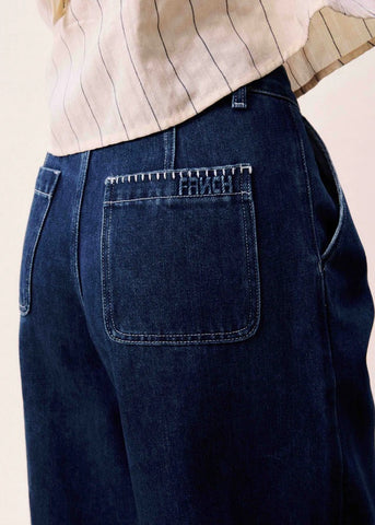 FRNCH Abyssal Bermuda Denim Shirts - Denim