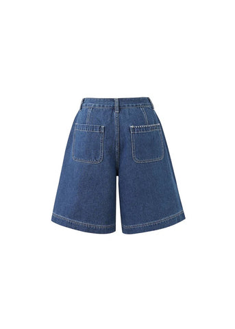 FRNCH Abyssal Bermuda Denim Shirts - Denim
