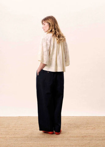 FRNCH Maresias Cream Lace Blouse - Ivory