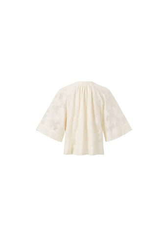 FRNCH Maresias Cream Lace Blouse - Ivory
