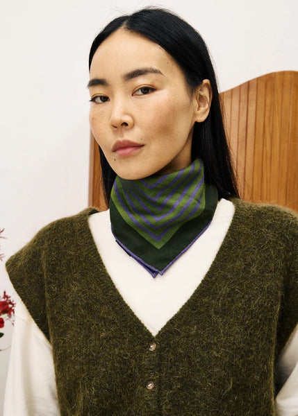 FRNCH Kukicha Knitted Tank - Khaki