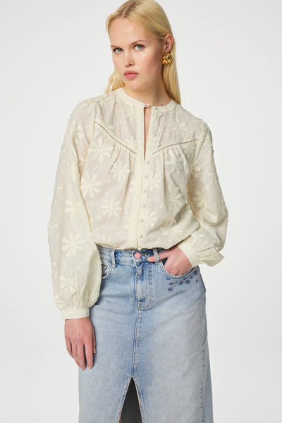 Fabienne Chapot Fiore Blouse - Warm White