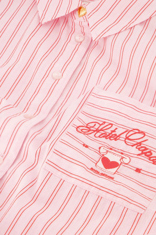 Fabienne Chapot Alex Pink Stripe Blouse - Pink Rendez Vous