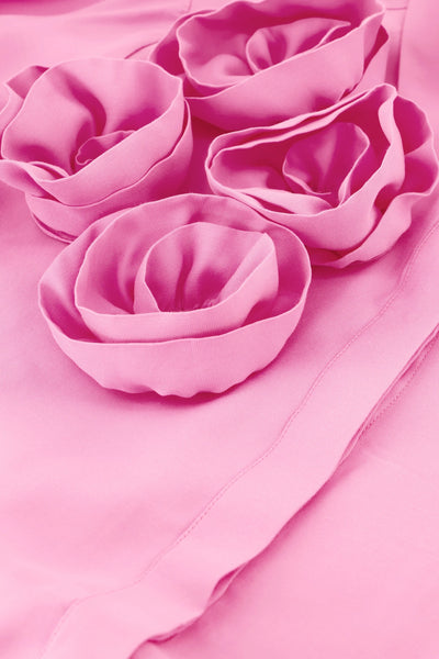 Fabienne Chapot Rosette Blouse - Petal Pink