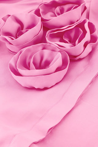 Fabienne Chapot Rosette Blouse - Petal Pink