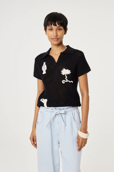 Fabienne Chapot Fin Pullover - Black