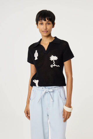 Fabienne Chapot Fin Pullover - Black