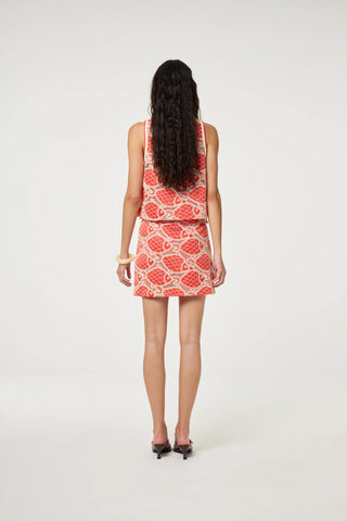 Fabienne Chapot Cato Skirt - Tangerine Tango