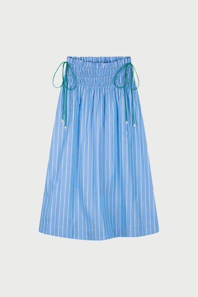Fabienne Chapot Yoko Skirt - Marina Blue / Cosy White Stripe