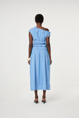 Fabienne Chapot Yoko Skirt - Marina Blue / Cosy White Stripe