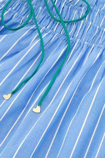 Fabienne Chapot Yoko Skirt - Marina Blue / Cosy White Stripe