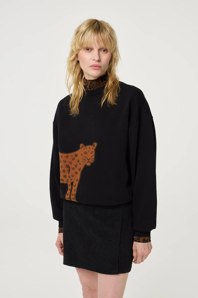 Fabienne Chapot Archie Sweatshirt - Leopard Black