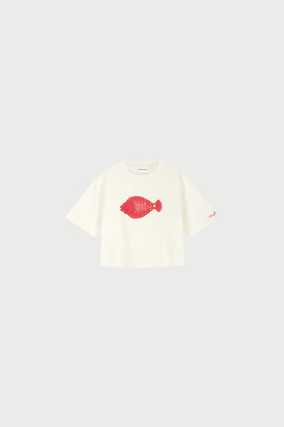 Fabienne Chapot Nanda Short Sleeve Sweater - Ecru