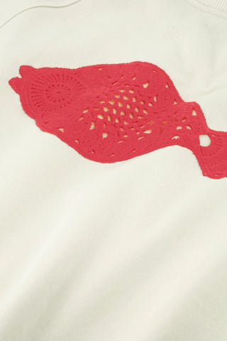 Fabienne Chapot Nanda Short Sleeve Sweater - Ecru