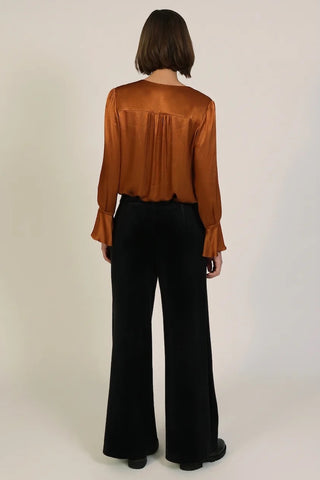 Traffic People Corrie Bouvier Cord Trouser - Black