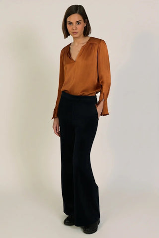 Traffic People Corrie Bouvier Cord Trouser - Black