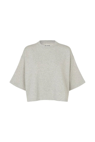 Lollys Laundry DanLL Boxy Sweatshirt - Marl Grey
