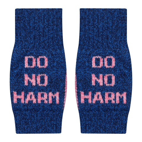 Black & Beech Do No Harm Take No Shit Wrist Warmers in Cliona