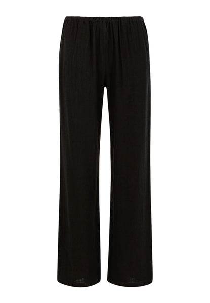 Coster Copenhagen Emina Trousers in Linen - Black