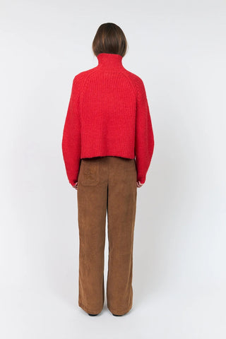 Lollys Laundry ElioLL Knit Jumper - Red