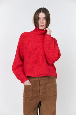 Lollys Laundry ElioLL Knit Jumper - Red