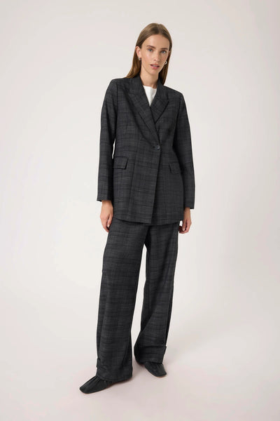 Soaked In Luxury SLEvonne Suiting Trousers - Grey