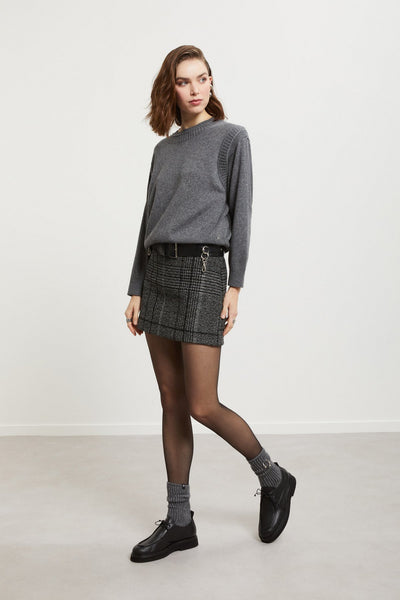 Ottod'Ame Wool Blend Sweater - Grey