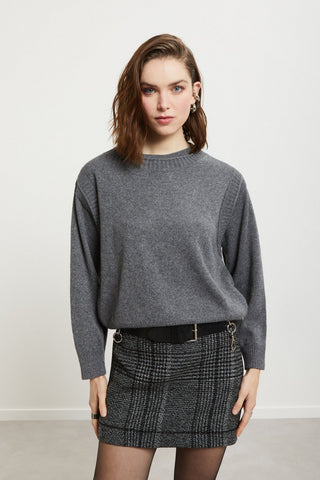 Ottod'Ame Wool Blend Sweater - Grey