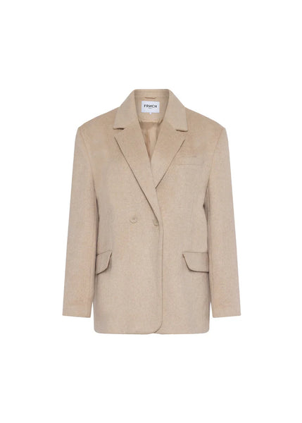 FRNCH Wool Blazer - Creme